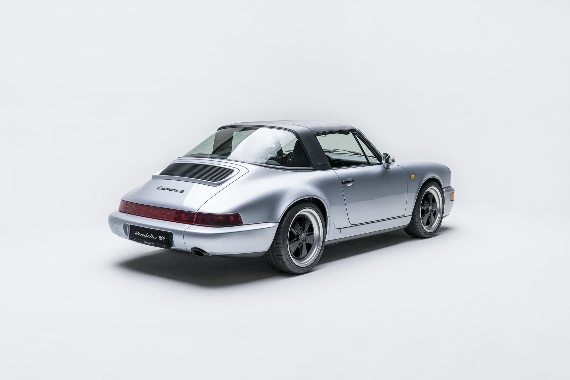 Silver 964 targa